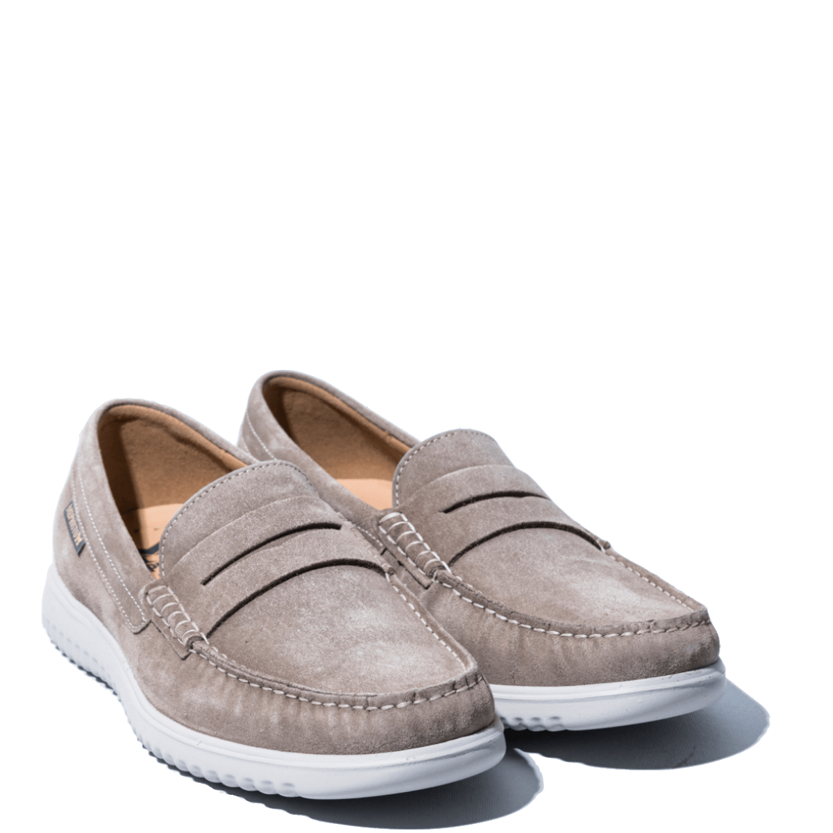 Mocassino Mephisto Titouan Camoscio Warm Grey - Mephisto - Calzature Savorè