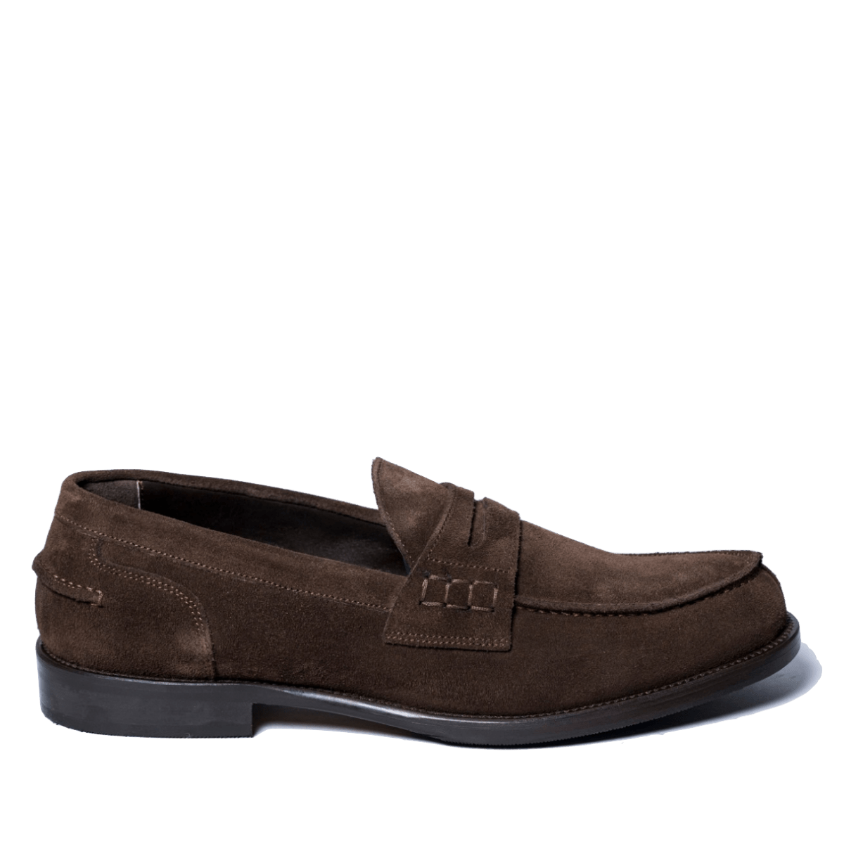 Mocassino Nicol Sadler Brando Camoscio Moro Mezza Gomma - Nicol Sadler - Calzature Savorè