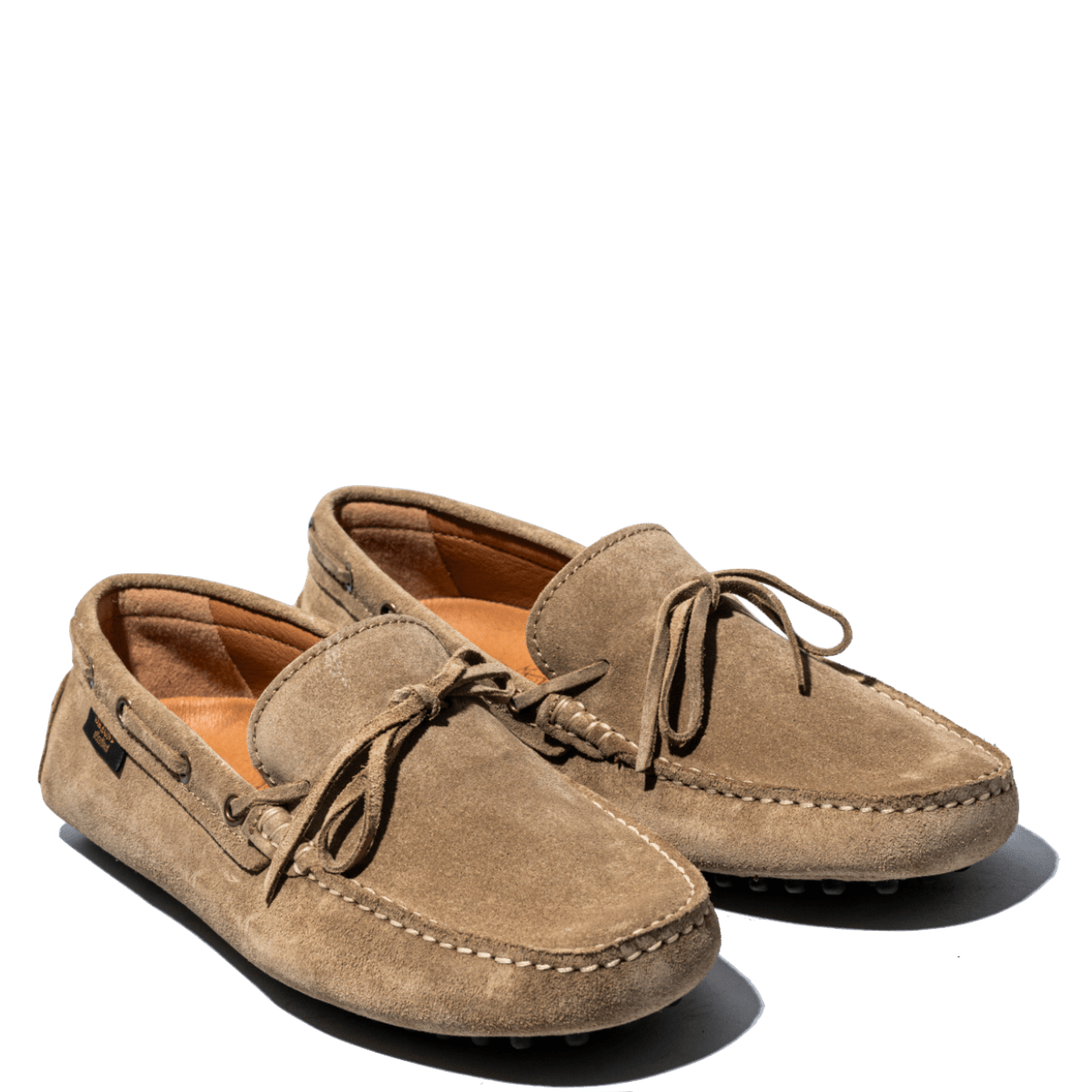 Mocassino Saxone Gommini Camoscio Antilope - Saxone - Calzature Savorè