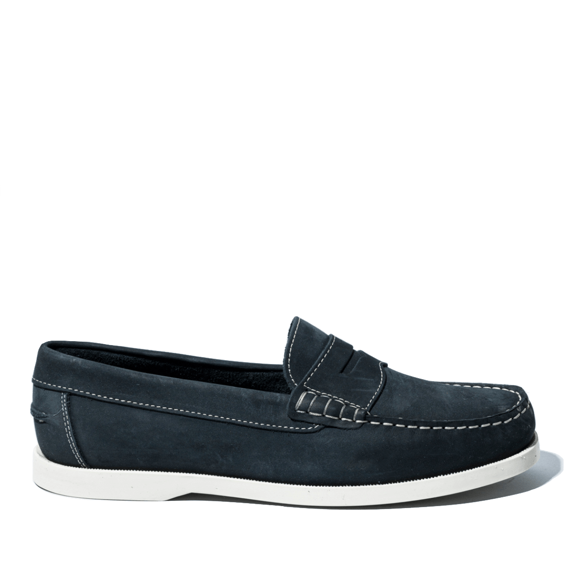 Mocassino Saxone Vela Nabuck Blu - Saxone - Calzature Savorè