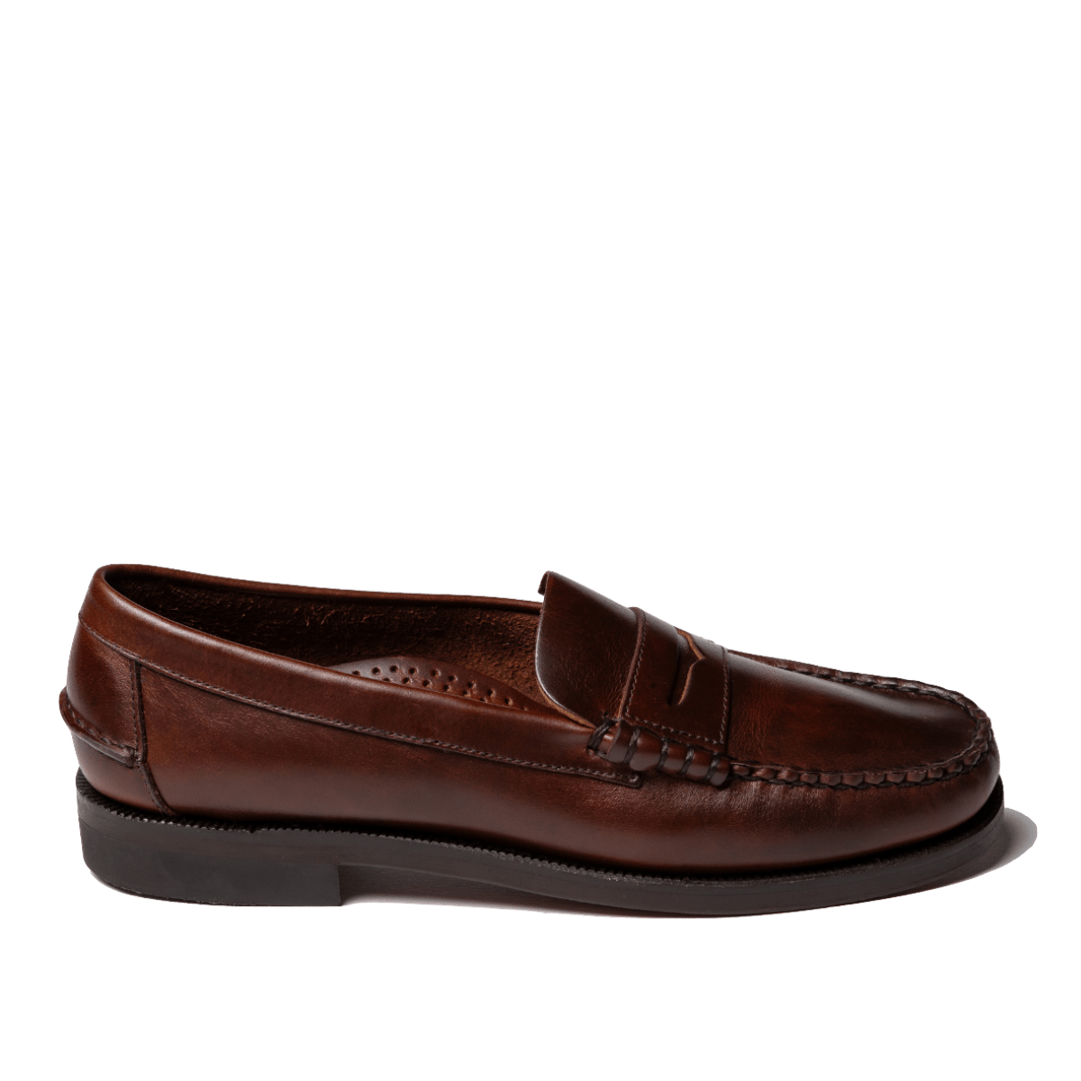 Mocassino Sebago Classic Dan Man Waxy Brown Cinnamon - Sebago - Calzature Savorè