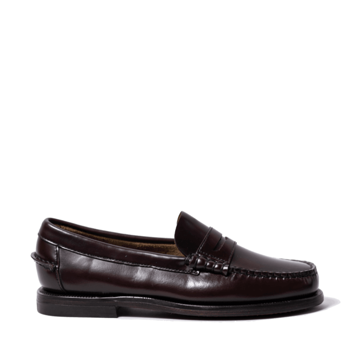 Mocassino Sebago Classic Dan Woman Brown Burgundy - Sebago - Calzature Savorè
