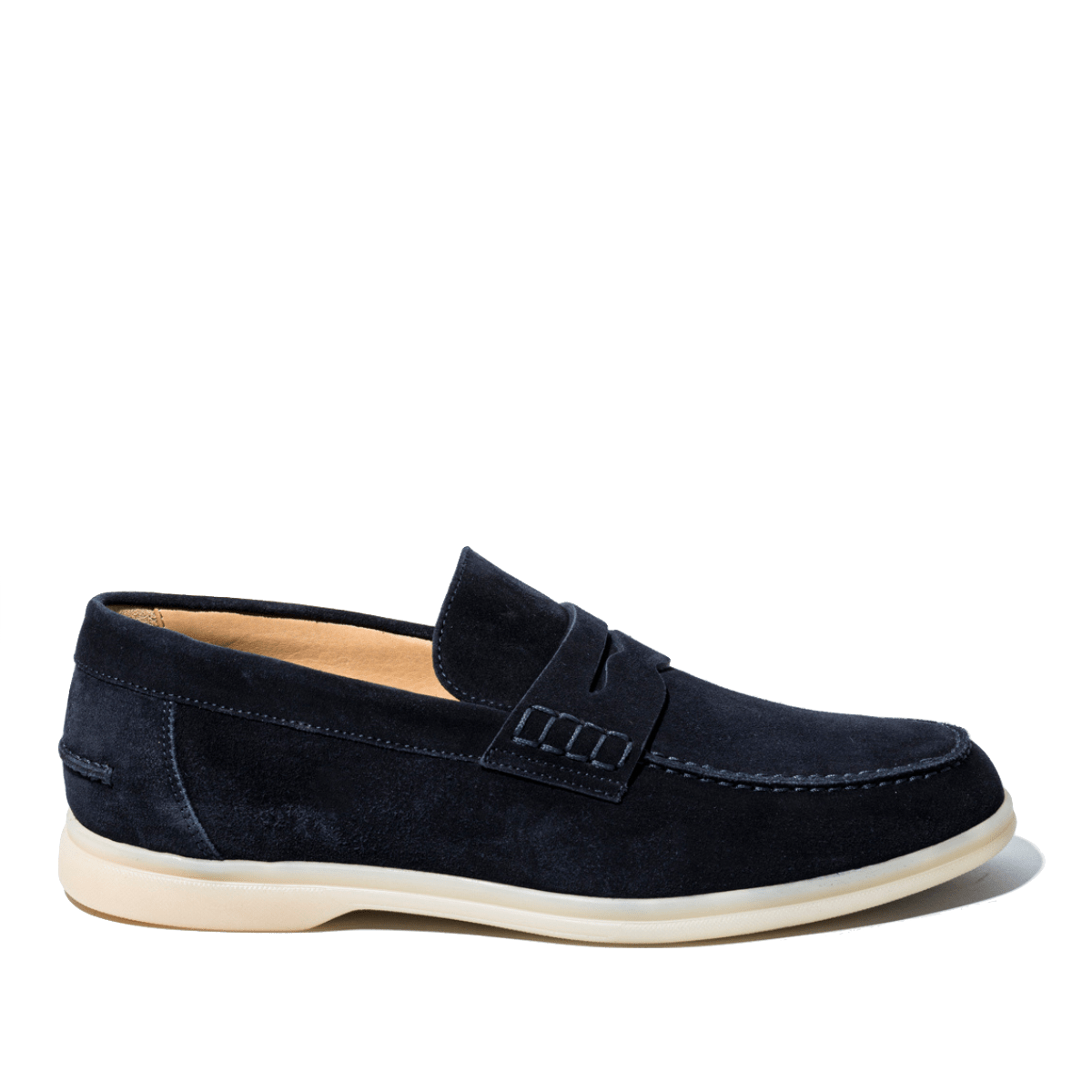 Mocassino Triver Flight Camoscio Softy Blu - Triver Flight - Calzature Savorè