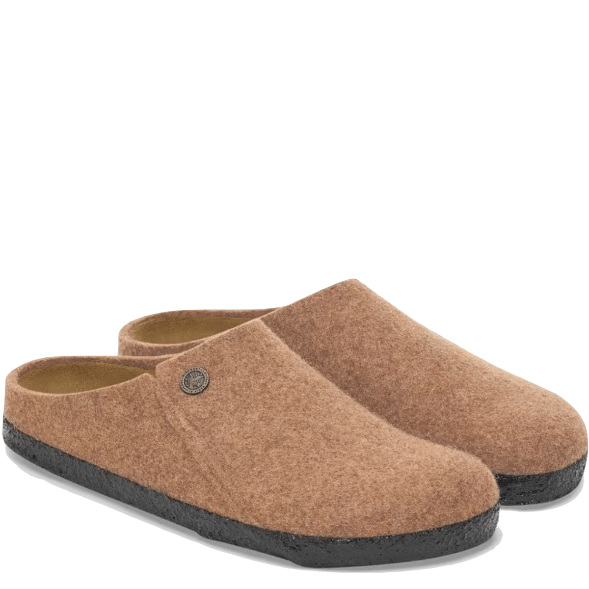 Pantofola Birkenstock Zermatt Feltro Di Lana Toffee Melange - Birkenstock - Calzature Savorè