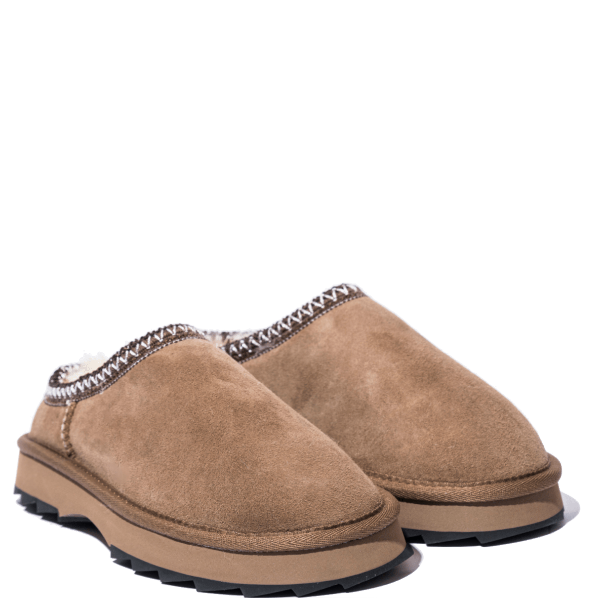 Pantofola Emu Australia Sharky Scuff Montone Imbottito Chestnut - Emu Australia - Calzature Savorè