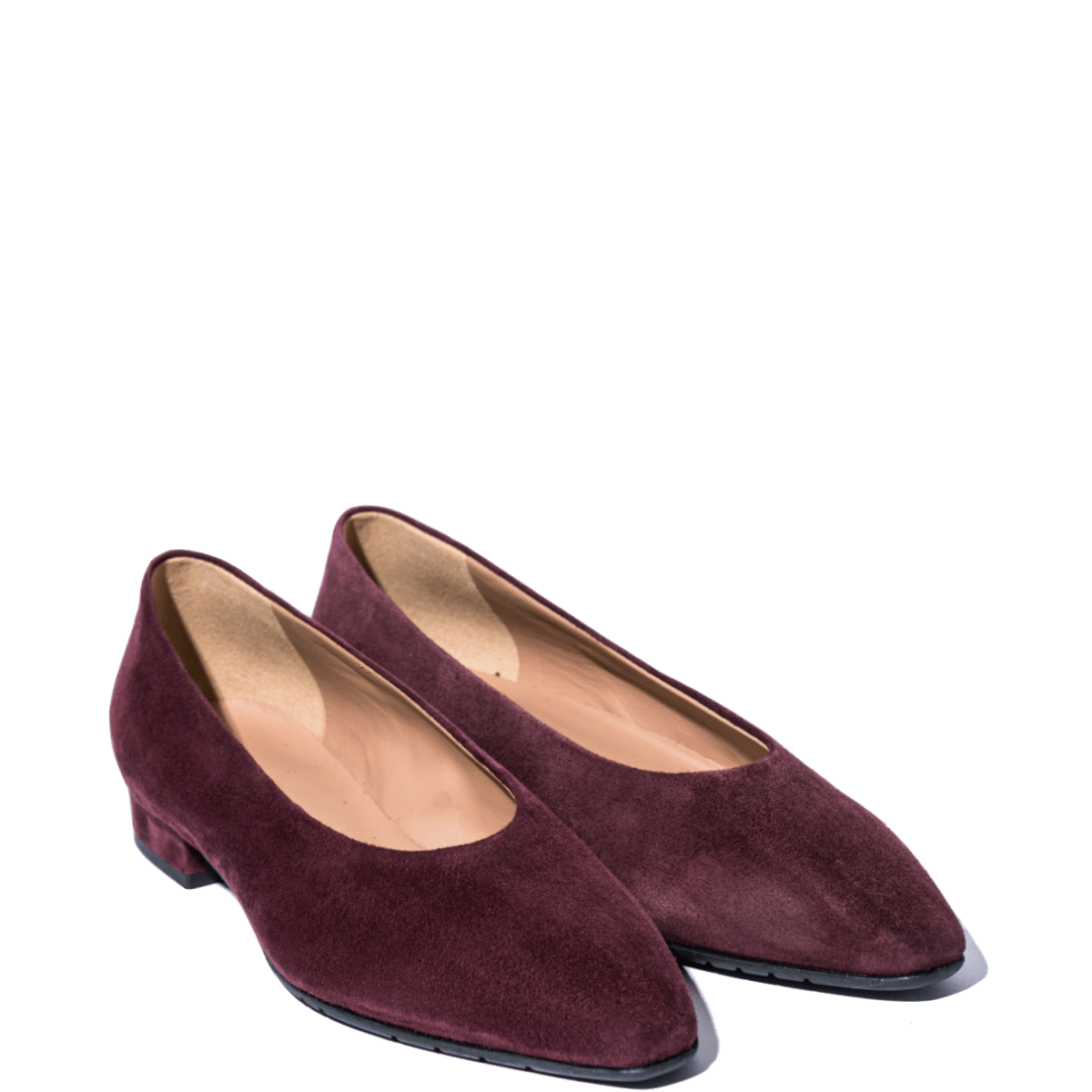 Pantofolina La Sellerie Camoscio Bordeaux - La Sellerie - Calzature Savorè