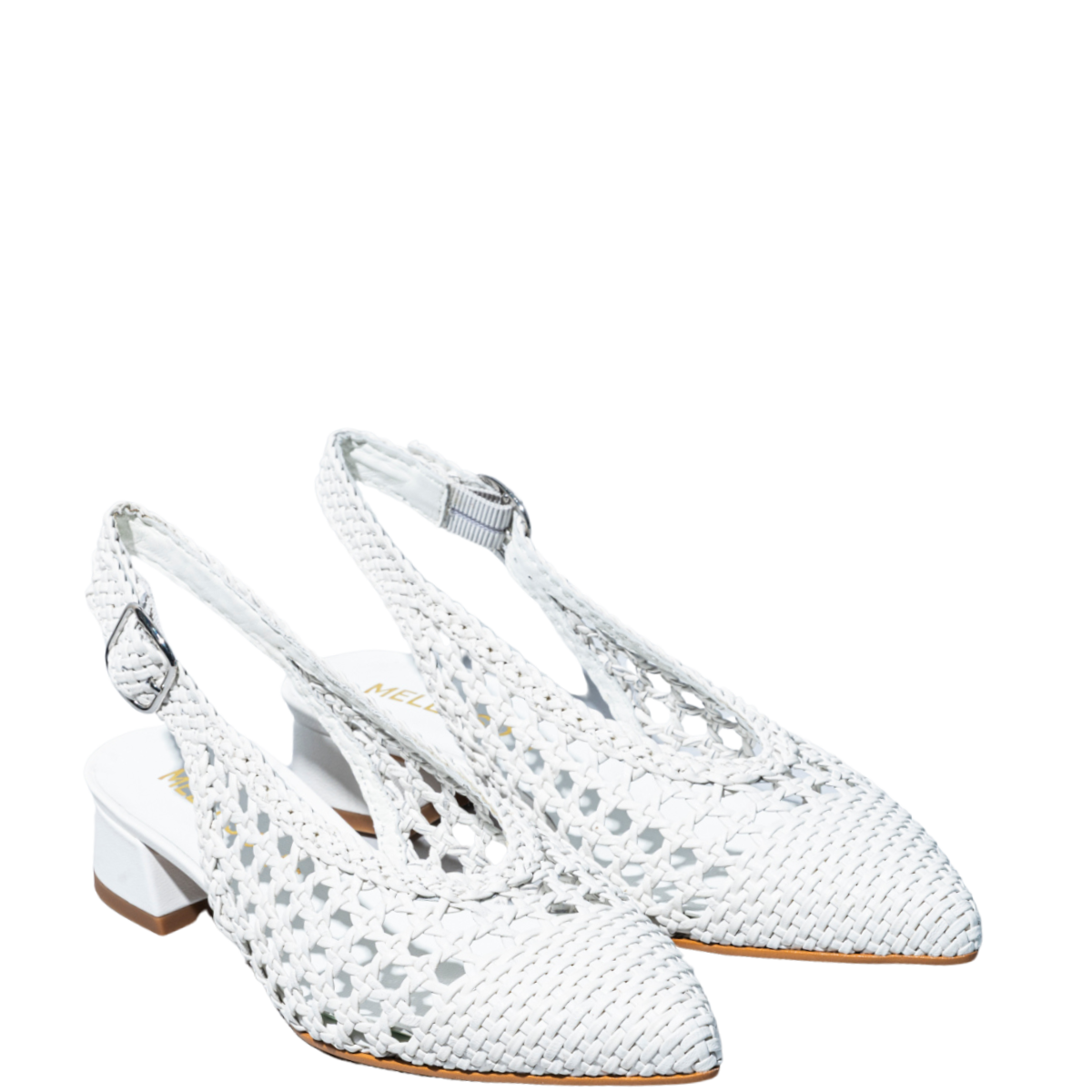 Slingback-Melluso-Arianna-Pelle-Traforato-e-Intreccio-Bianco-1