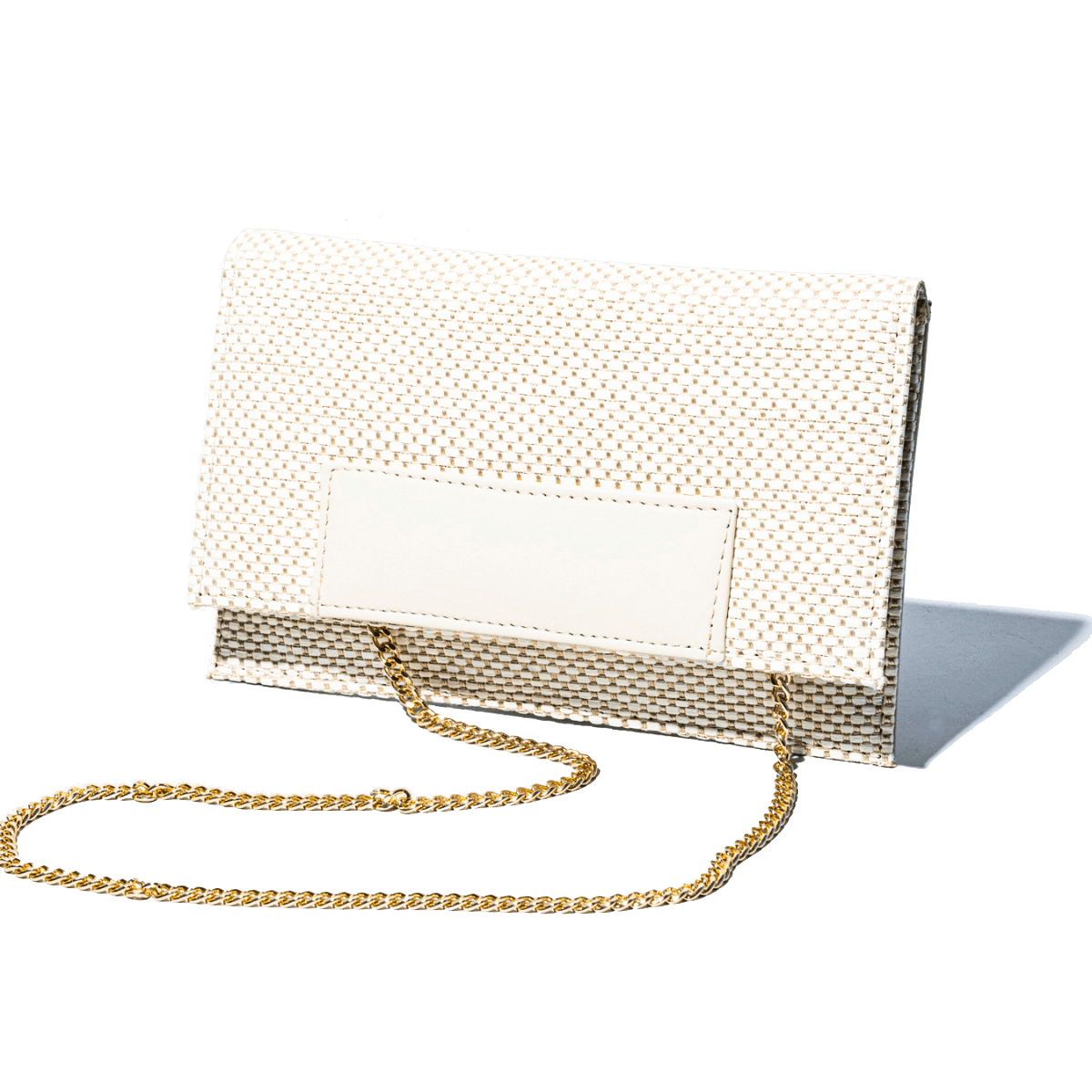 Pochette Melluso Pelle e Rafia Milk - Melluso - Calzature Savorè