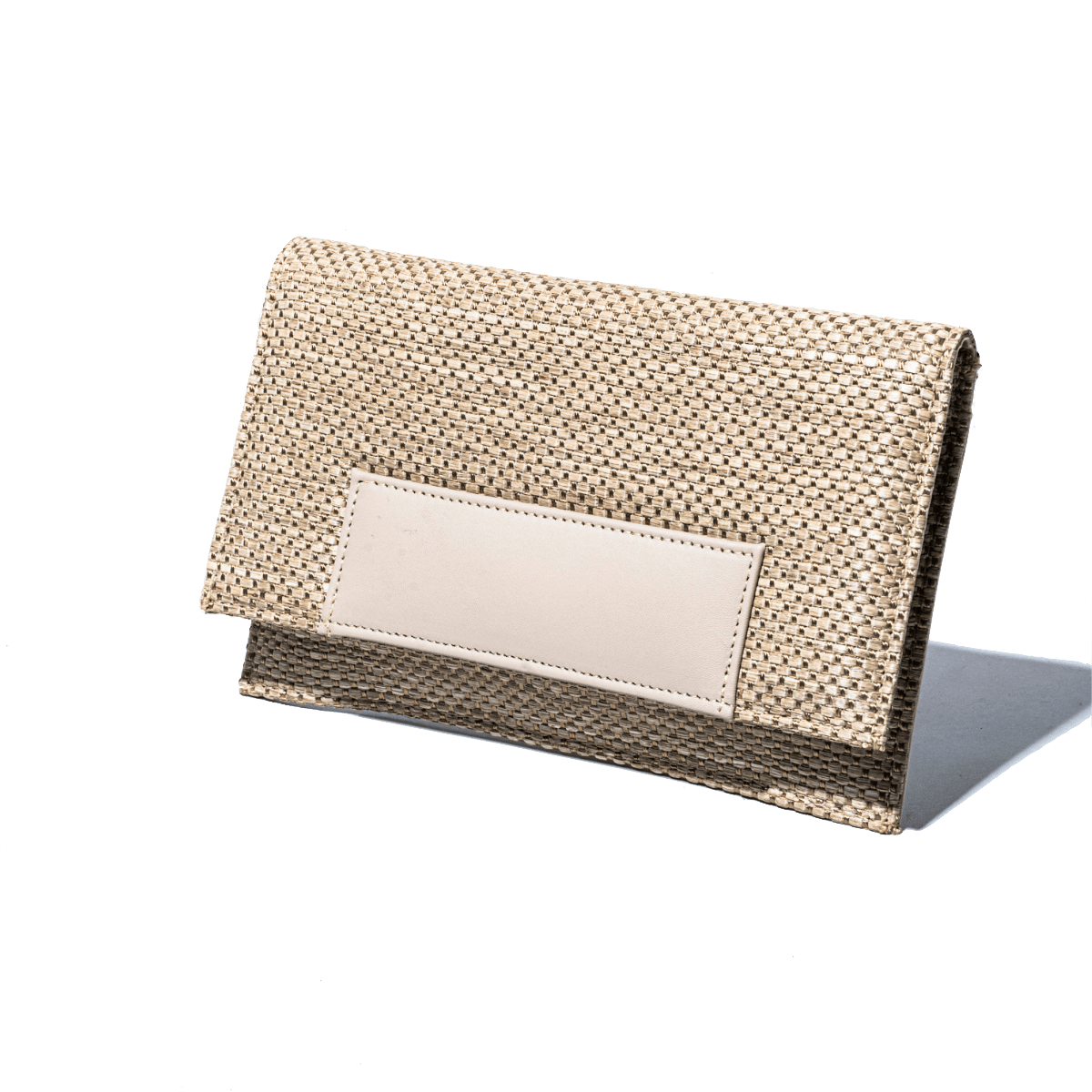 Pochette Melluso Pelle e Rafia Sabbia - Melluso - Calzature Savorè