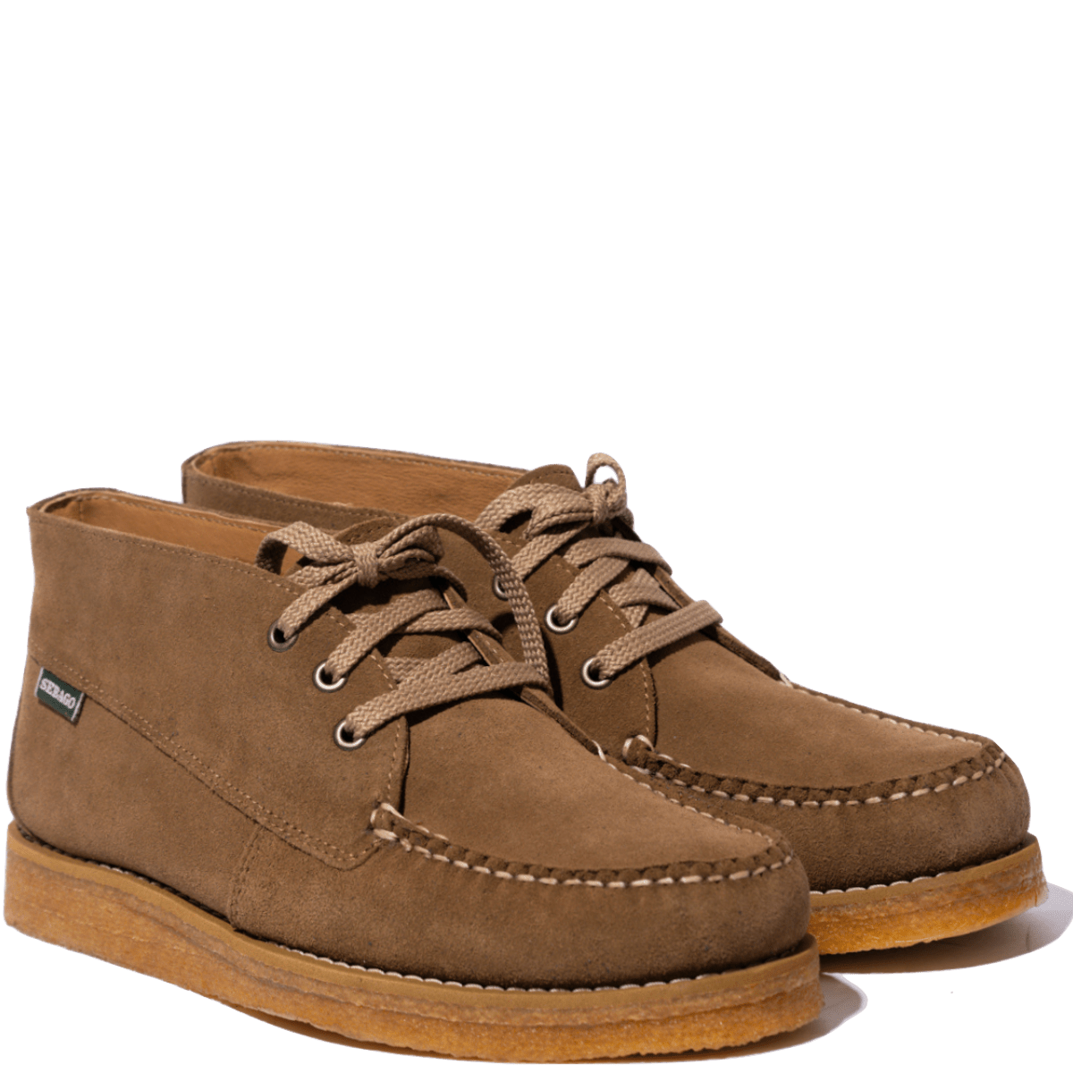 Polacchino Sebago Dakota Camoscio Brown Cognac - Sebago - Calzature Savorè