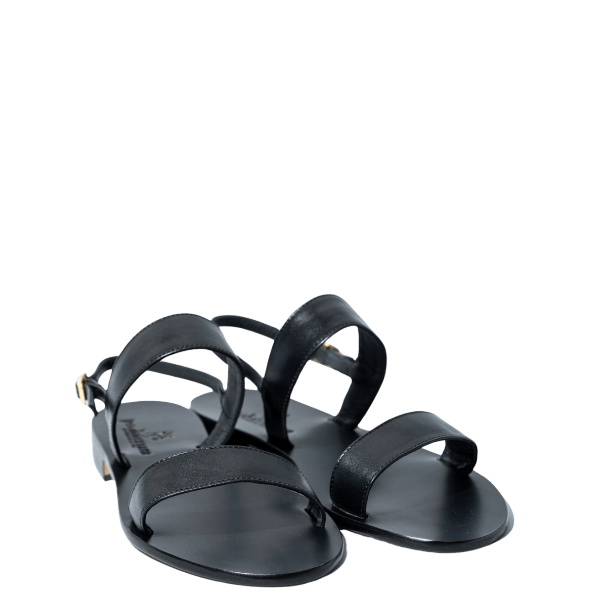 Sandalo Frate Paolo Ferrara Pelle Nero - Paolo Ferrara - Calzature Savorè