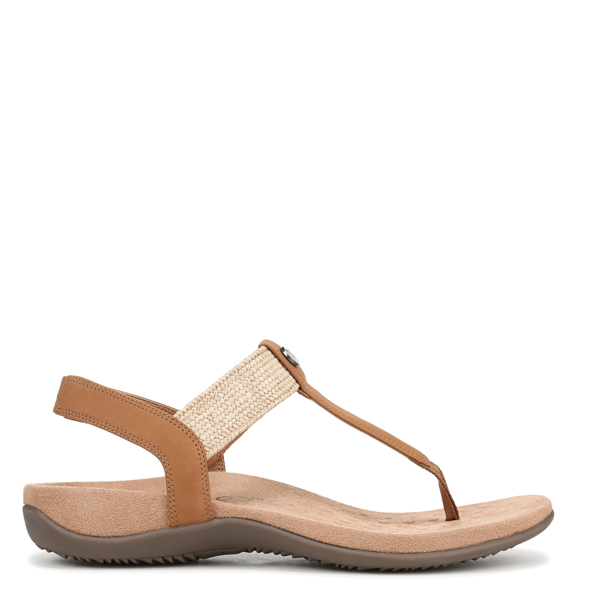 Sandalo Infradito Vionic Brea Pelle Camel - Vionic - Calzature Savorè