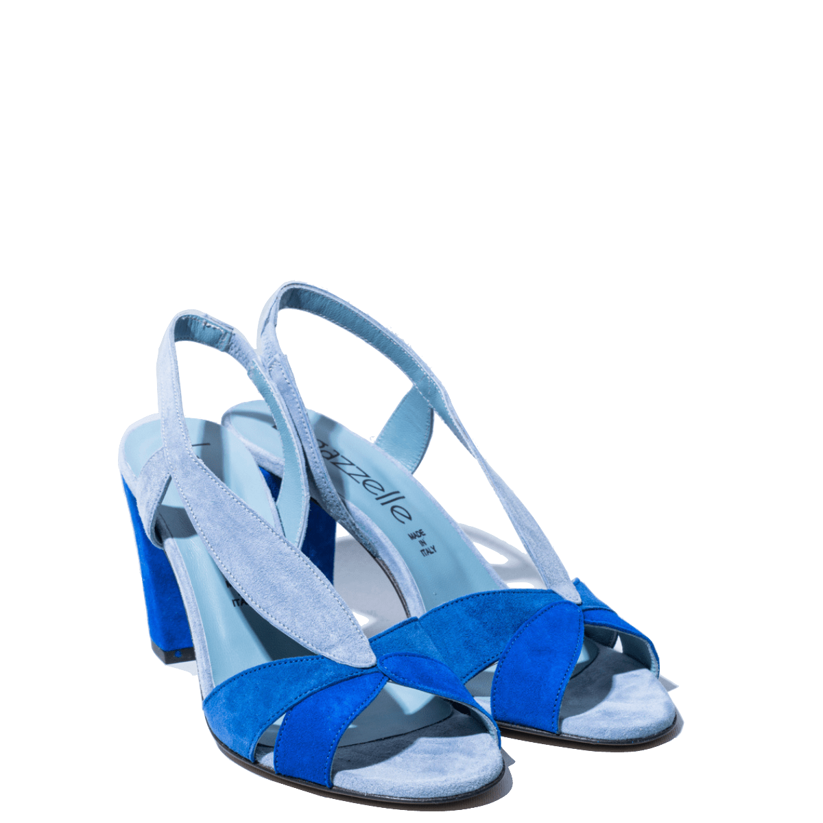 Sandalo Le Gazzelle Camoscio Azzurro/Blu - Le Gazzelle - Calzature Savorè