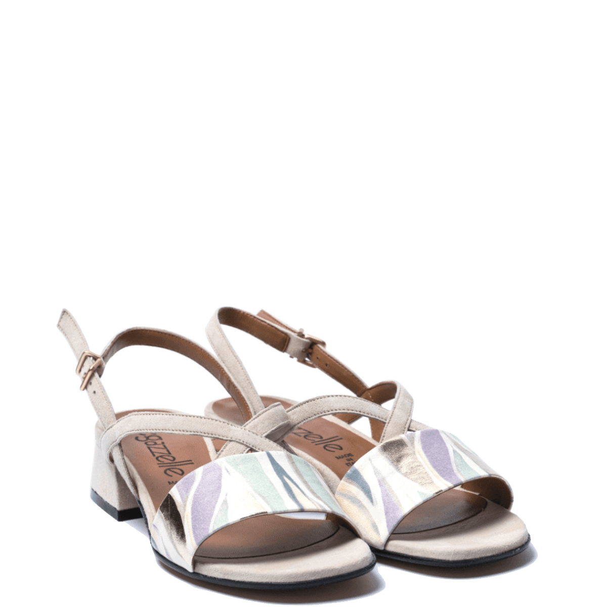 Sandalo Le Gazzelle Camoscio Power Rosa Tenue - Le Gazzelle - Calzature Savorè