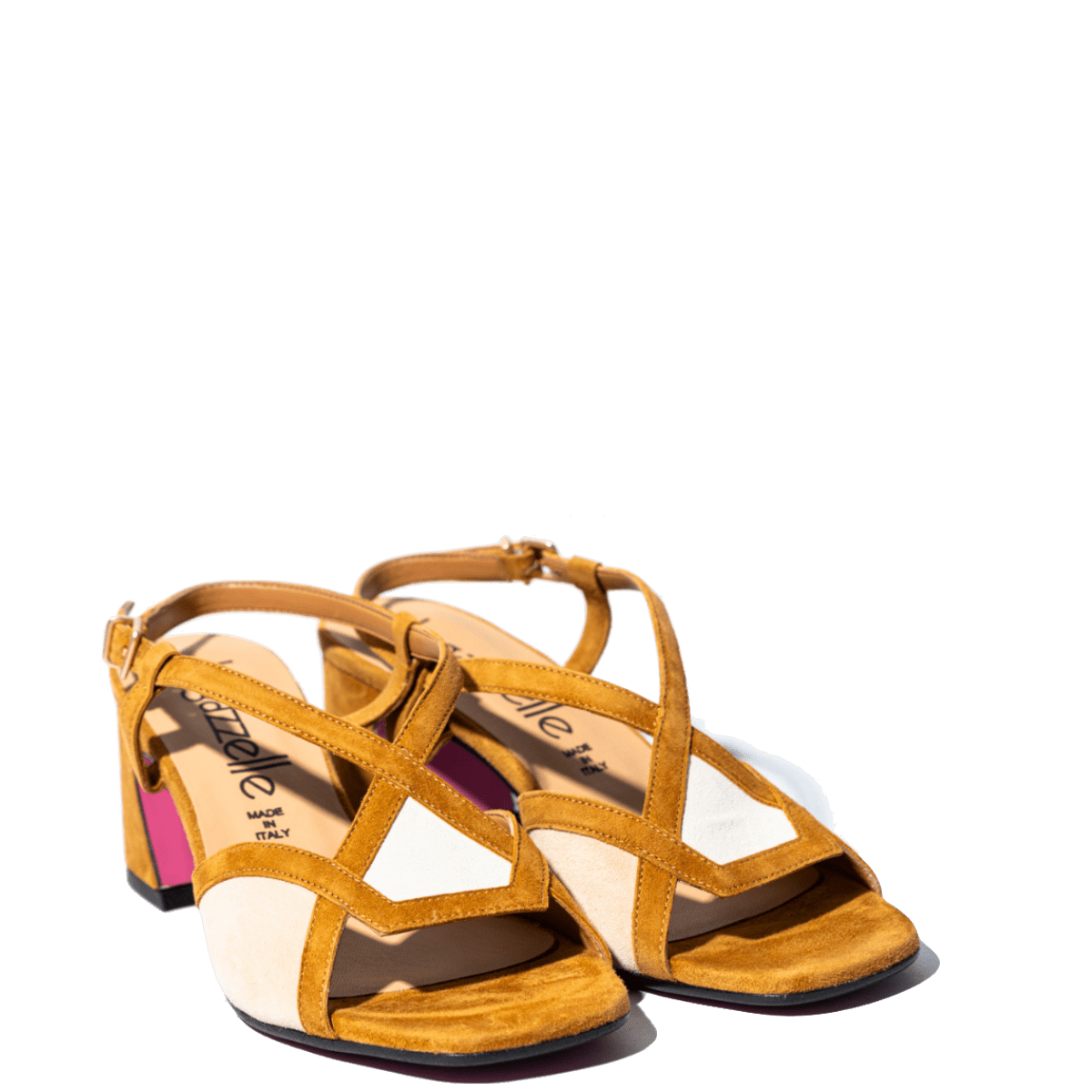 Sandalo Le Gazzelle Camoscio Tabacco - Le Gazzelle - Calzature Savorè