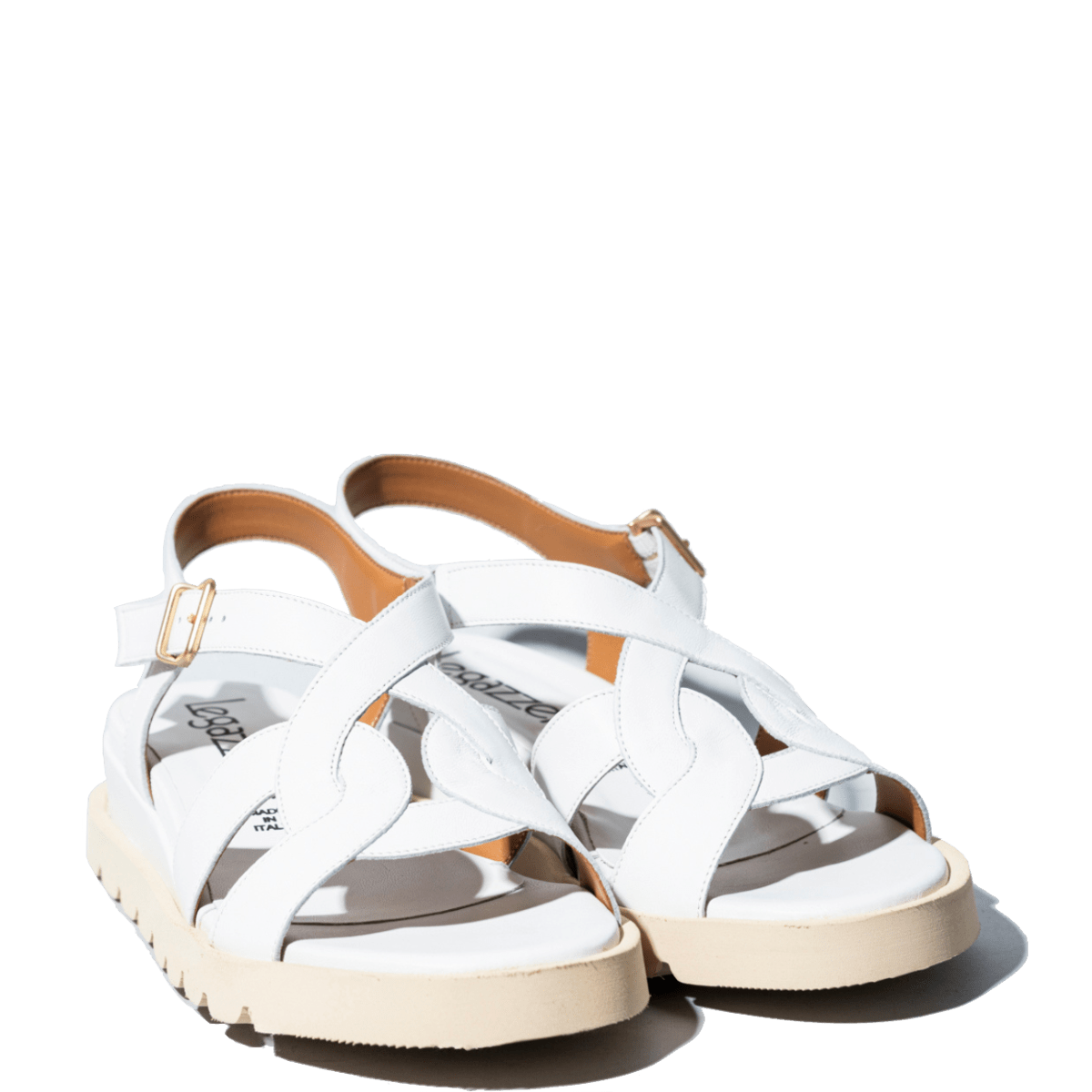 Sandalo Le Gazzelle Nappa Bianco - Le Gazzelle - Calzature Savorè