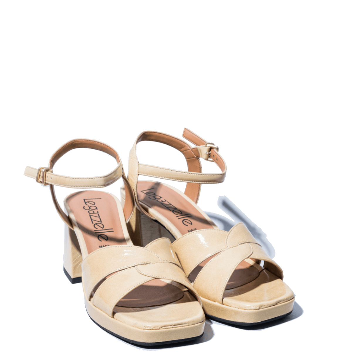 Sandalo Le Gazzelle Pelle Lux Torrone - Le Gazzelle - Calzature Savorè