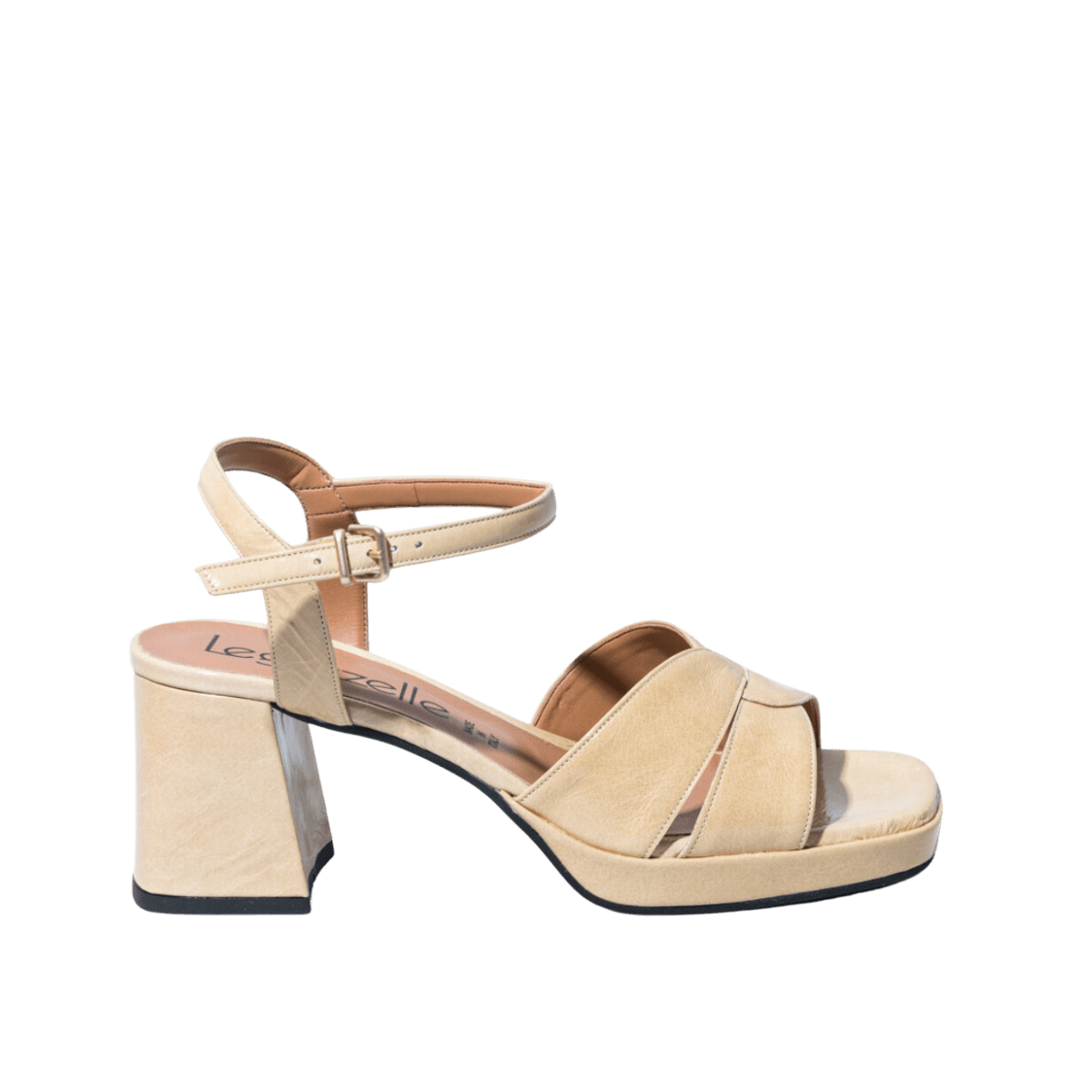 Sandalo Le Gazzelle Pelle Lux Torrone - Le Gazzelle - Calzature Savorè