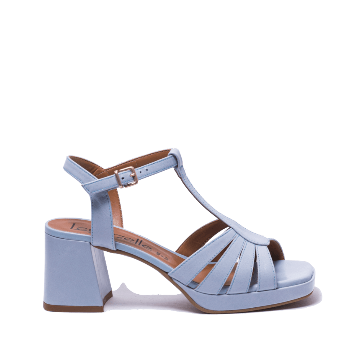 Sandalo Le Gazzelle Pelle Tuscany Cielo - Le Gazzelle - Calzature Savorè