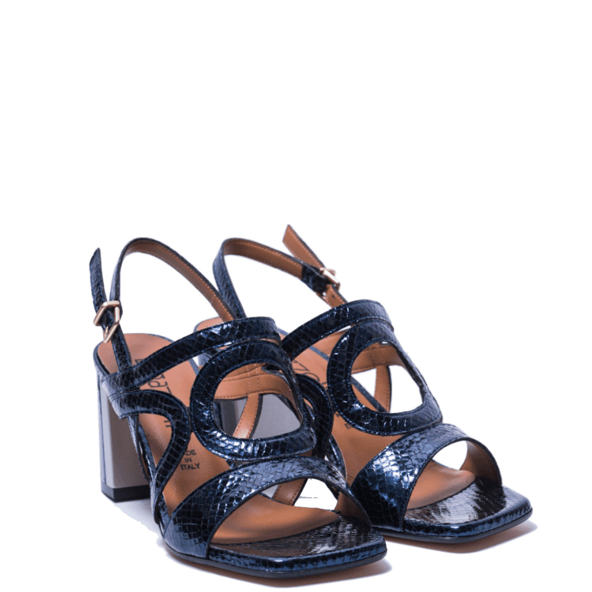 Sandalo Le Gazzelle Pelle Wisper Cobalto - Le Gazzelle - Calzature Savorè