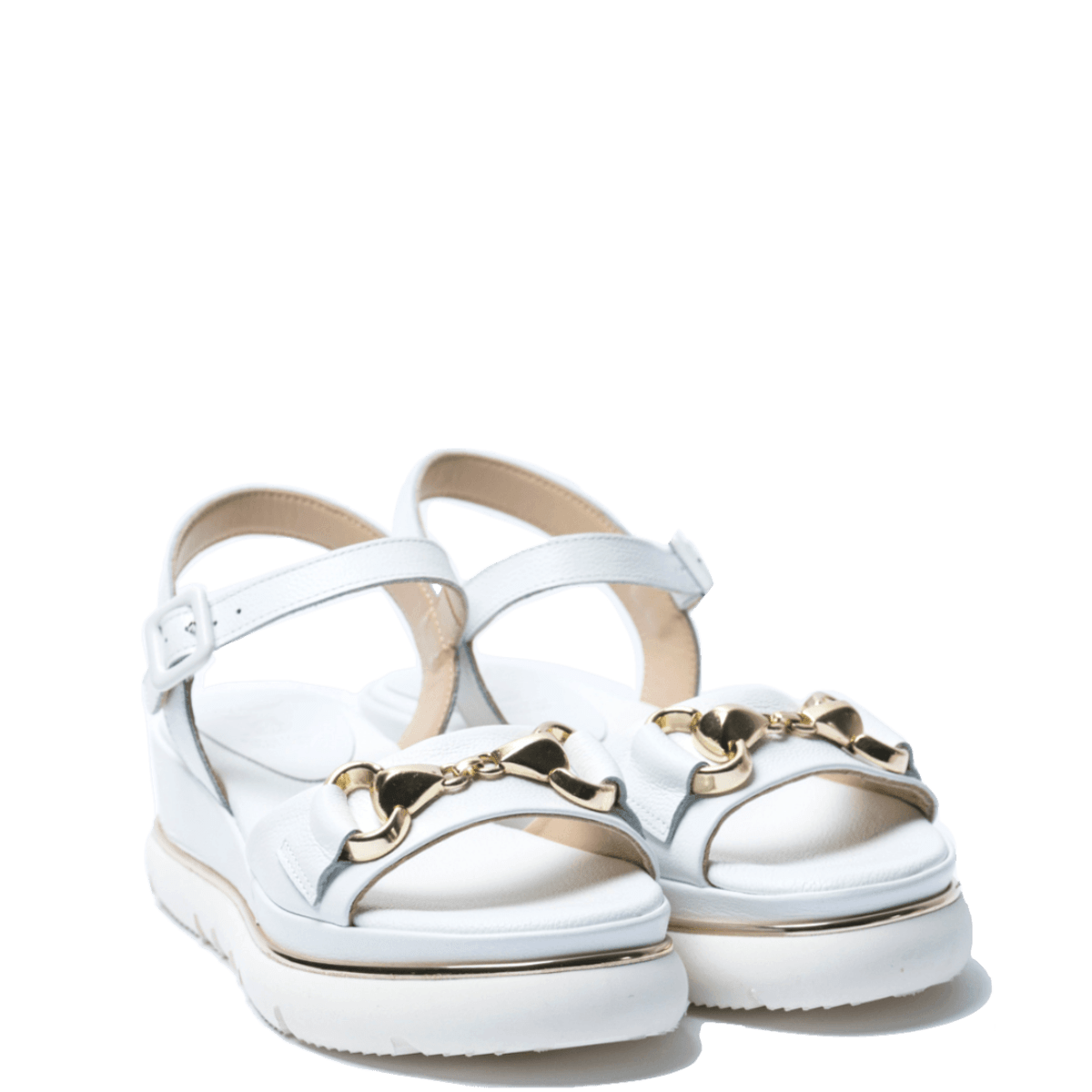 Sandalo Luca Grossi Morsetto Pelle Viking Bianco ULTIMI NUMERI: 40 - 41 - Luca Grossi - Calzature Savorè