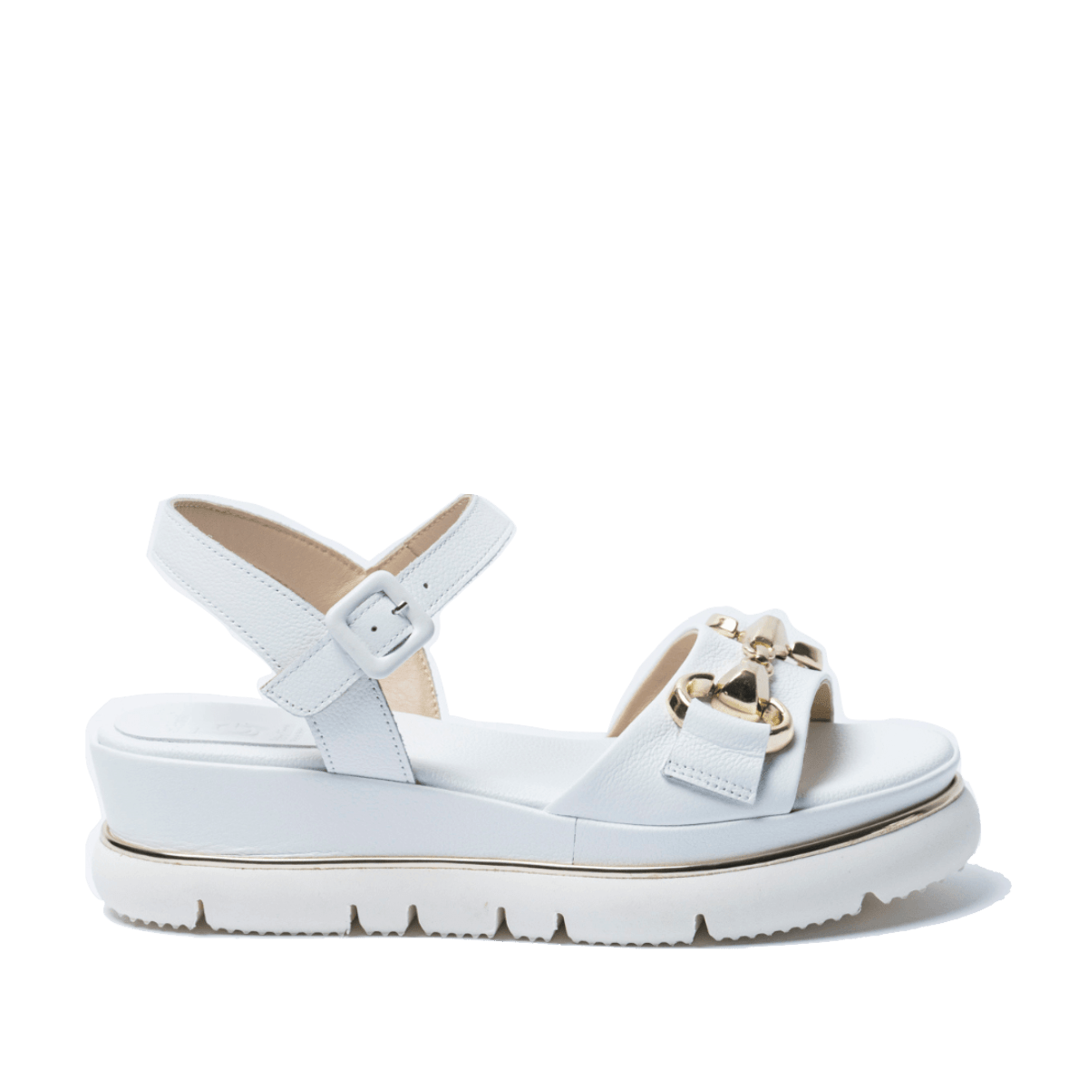 Sandalo Luca Grossi Morsetto Pelle Viking Bianco ULTIMI NUMERI: 40 - 41 - Luca Grossi - Calzature Savorè