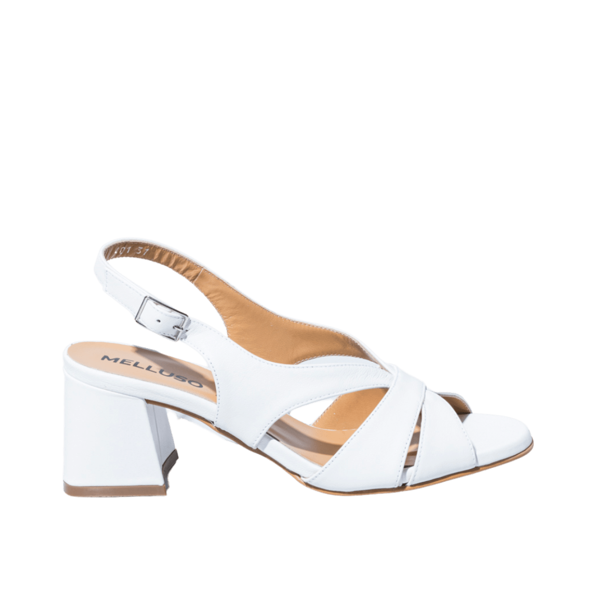 Sandalo Melluso Pelle Melissa Bianco - Melluso - Calzature Savorè