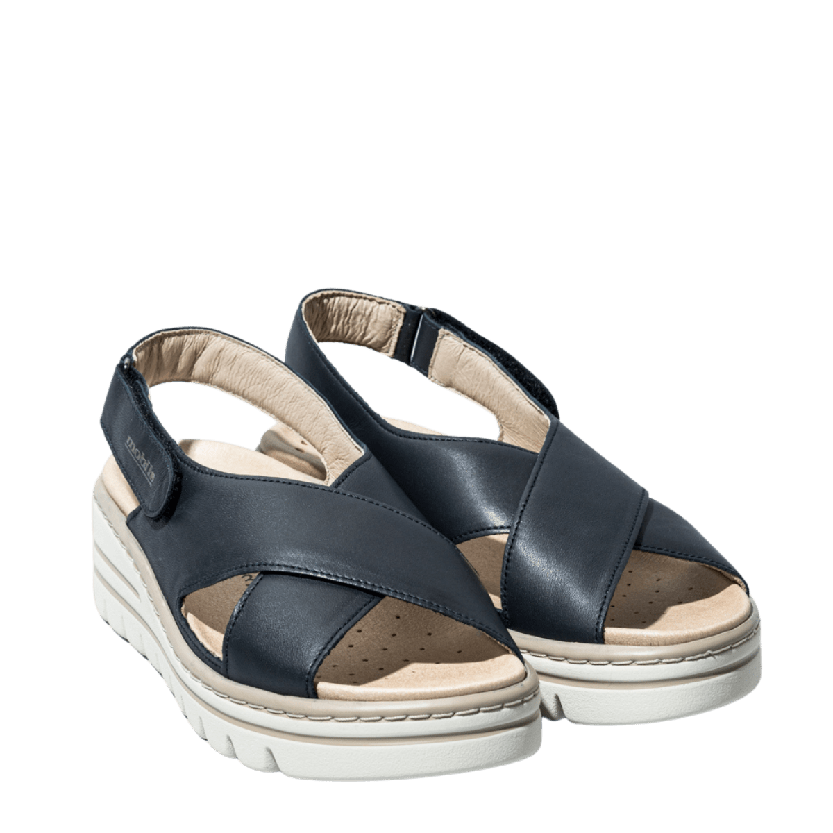 Sandalo Mephisto Cordelia Pelle Navy - Mephisto - Calzature Savorè