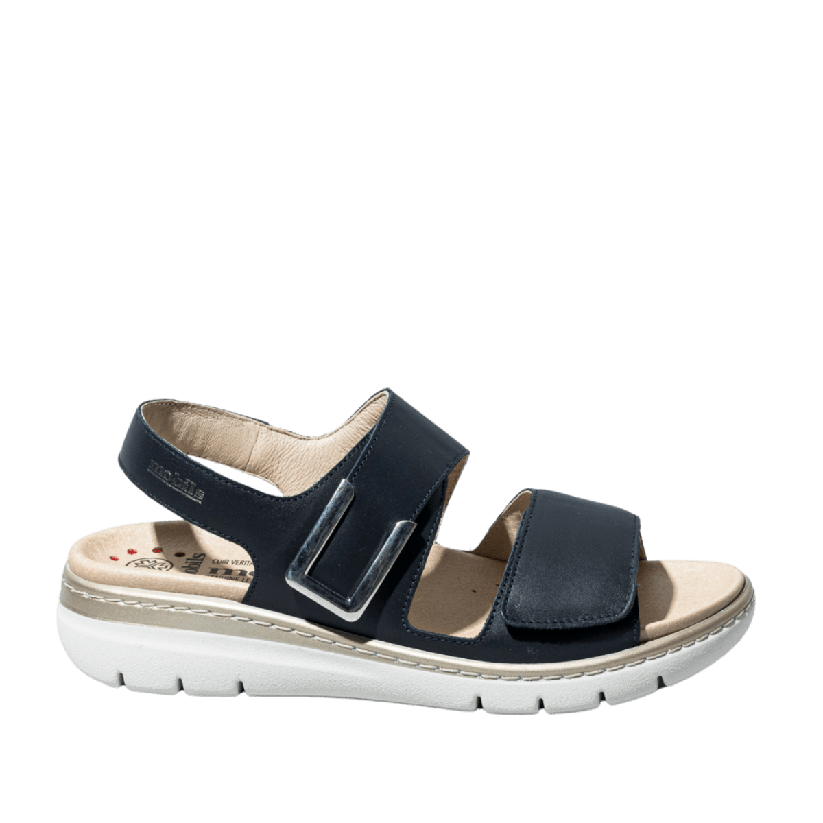 Sandalo Mephisto Lalia Pelle Navy - Mephisto - Calzature Savorè