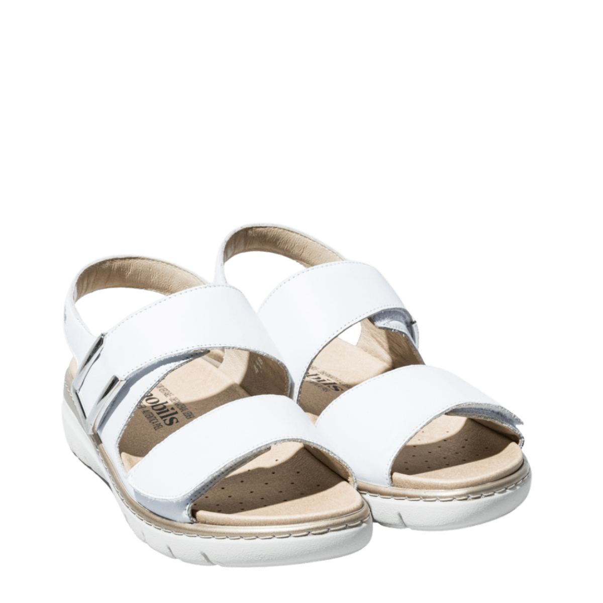 Sandalo Mephisto Lalia Pelle White - Mephisto - Calzature Savorè