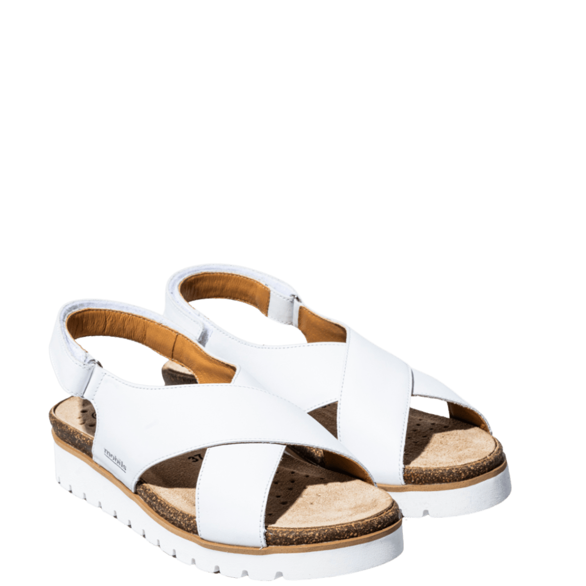 Sandalo Mephisto Tally Pelle White - Mephisto - Calzature Savorè