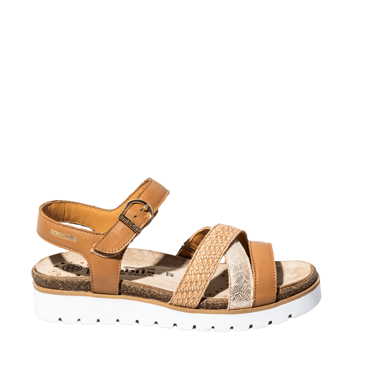 Sandalo Mephisto Thina Pelle Brandy - Mephisto - Calzature Savorè