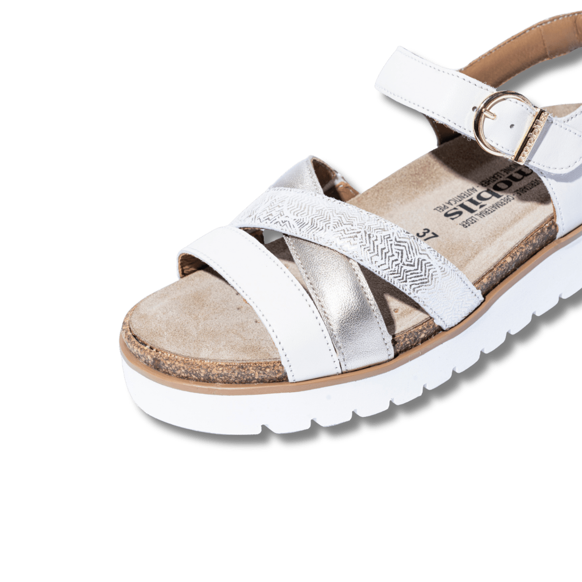 Sandalo Mephisto Thina Pelle White - Mephisto - Calzature Savorè