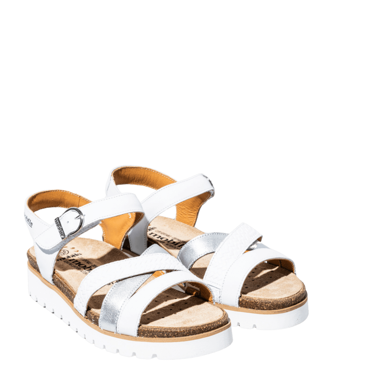 Sandalo Mephisto Thina Pelle White - Mephisto - Calzature Savorè