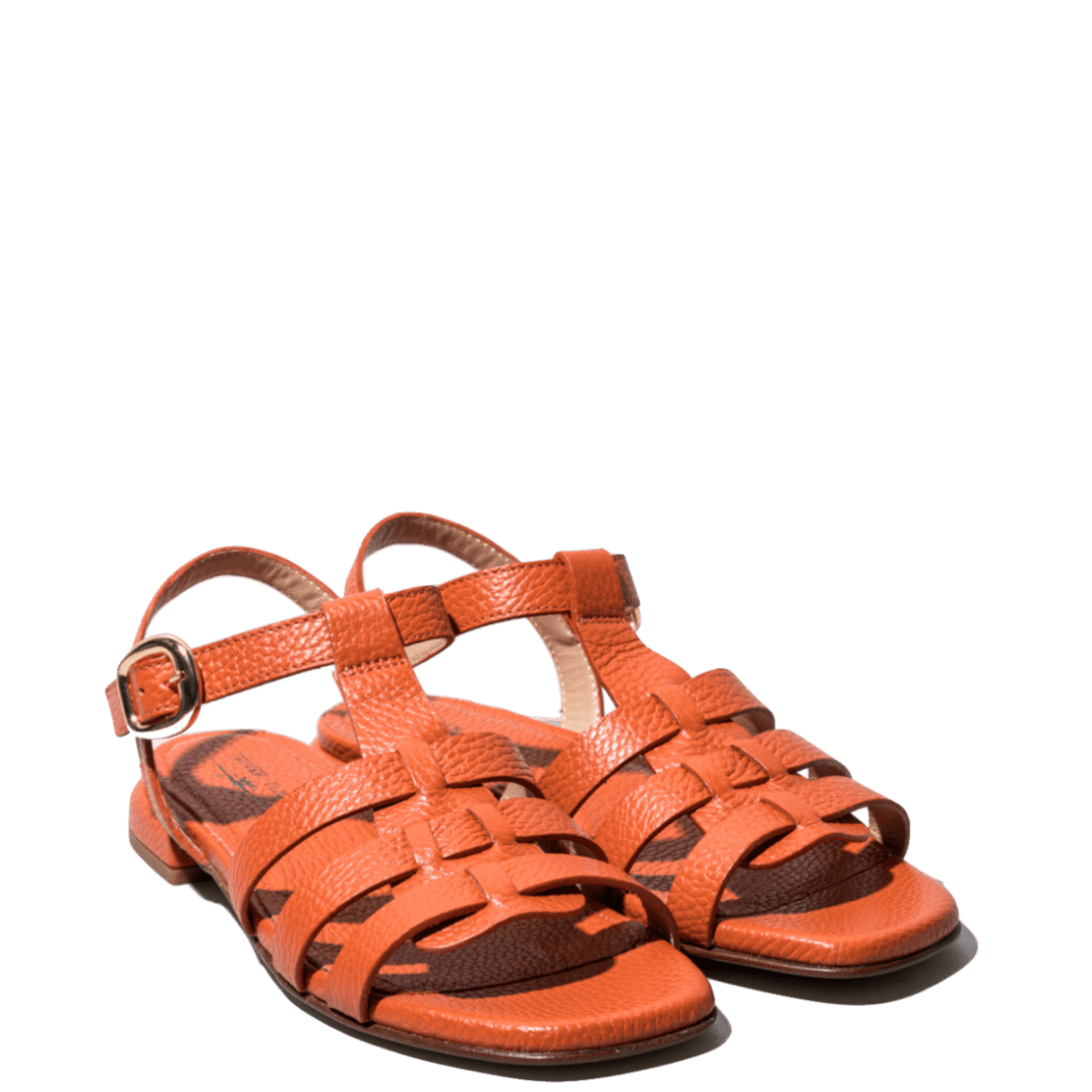 Sandalo Triver Flight Pelle Bottalata Deer Orange - Triver Flight - Calzature Savorè