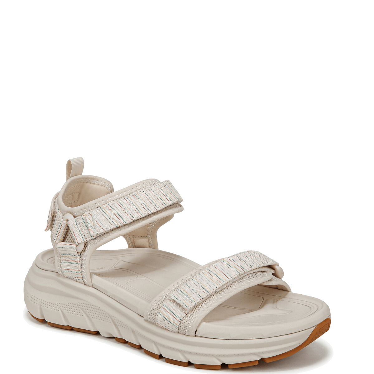 Sandalo Vionic Strap Walk Max Wanderer Tessuto Crema - Vionic - Calzature Savorè