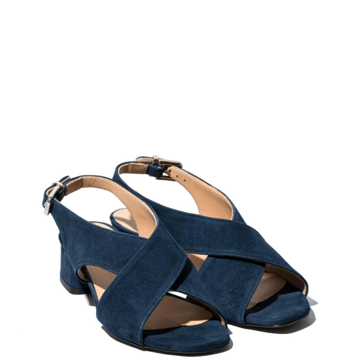 Sandalo Vitulli & Co. Camoscio Blu - Vitulli & Co. - Calzature Savorè