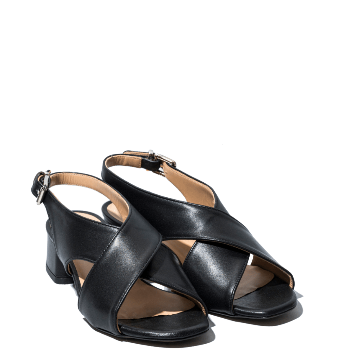 Sandalo Vitulli & Co. Nappa Nero - Vitulli & Co. - Calzature Savorè