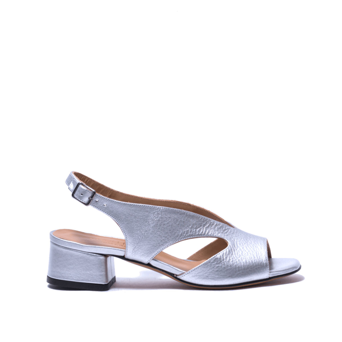 Sandalo Vitulli & Co. Pelle Persian Argento - Vitulli & Co. - Calzature Savorè