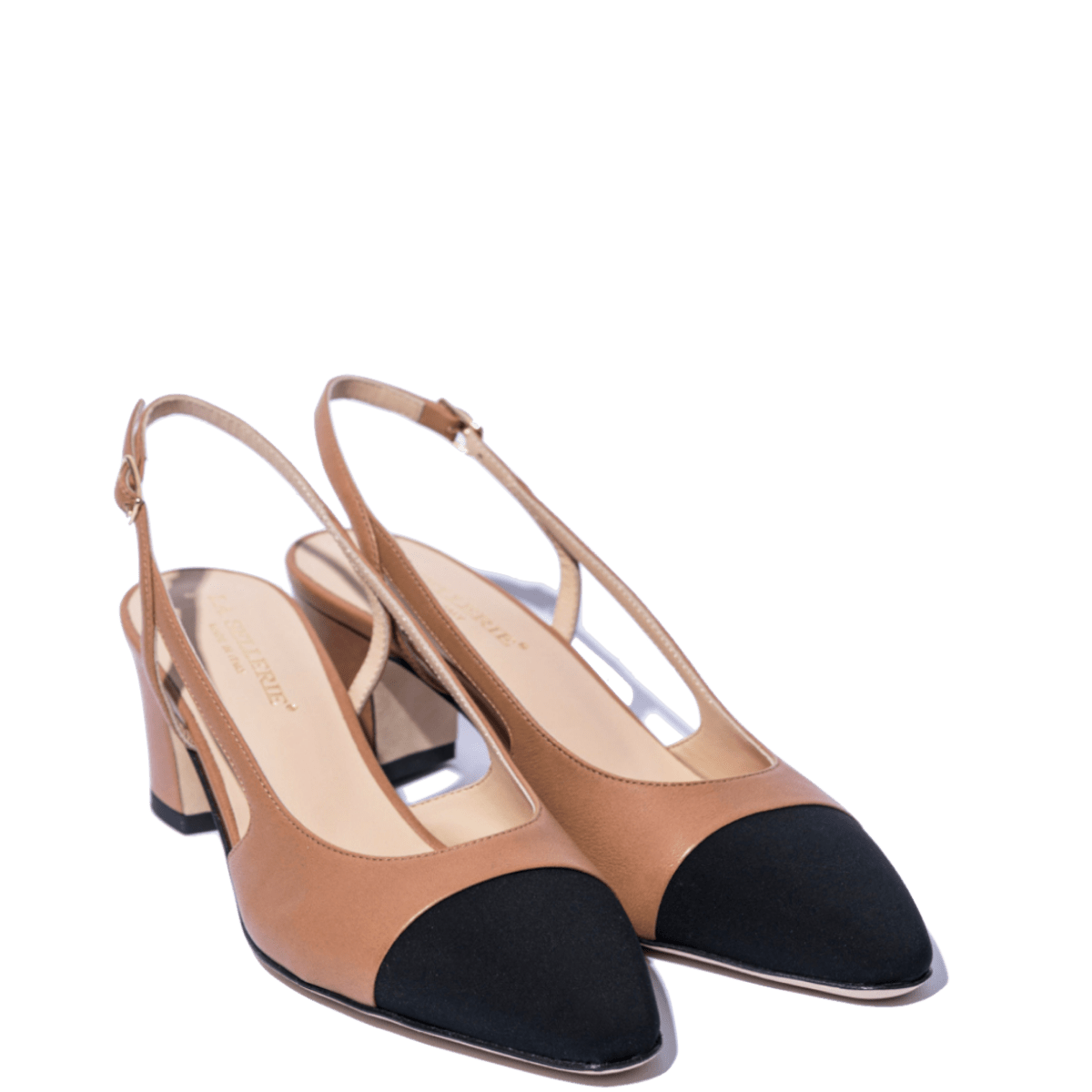 Slingback La Sellerie Nappa Soft Biscotto - La Sellerie - Calzature Savorè