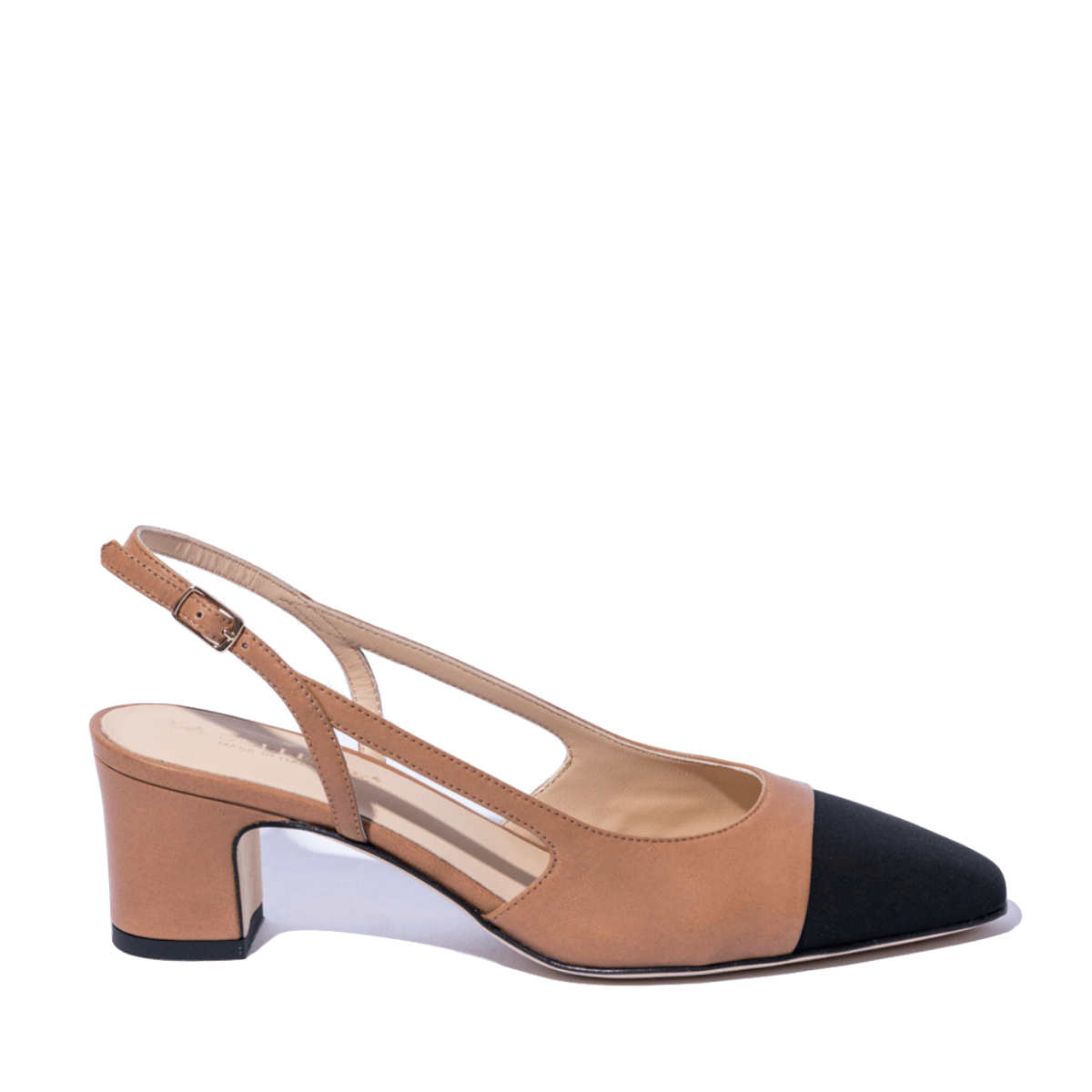 Slingback La Sellerie Nappa Soft Biscotto - La Sellerie - Calzature Savorè