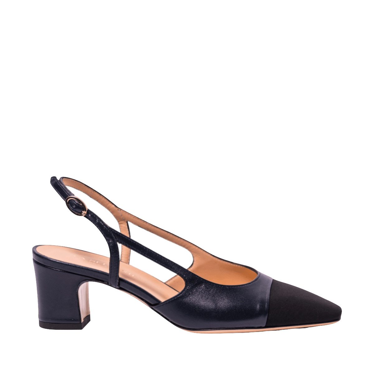 Slingback La Sellerie Nappa Soft Blu Scuro - La Sellerie - Calzature Savorè