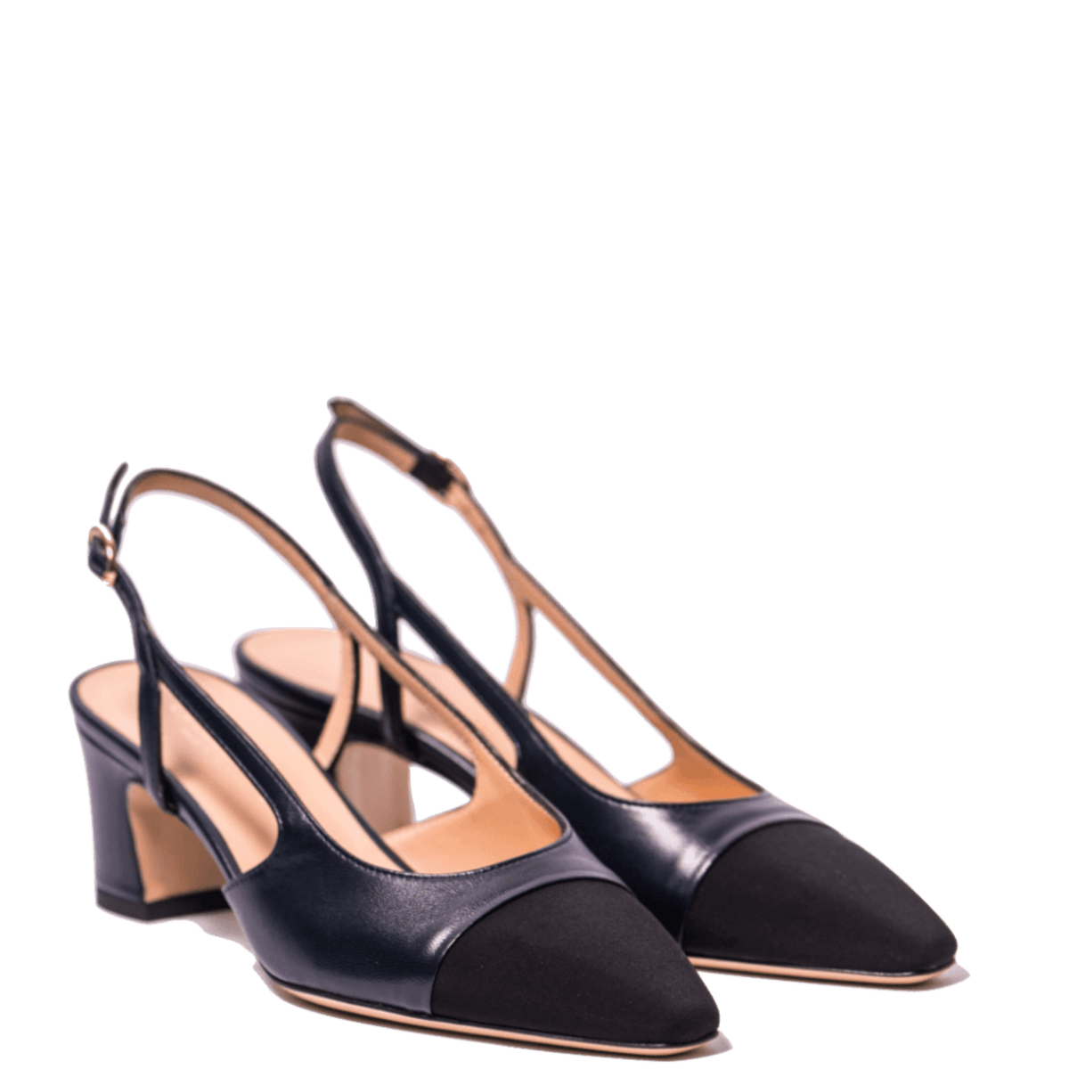 Slingback La Sellerie Nappa Soft Blu Scuro - La Sellerie - Calzature Savorè