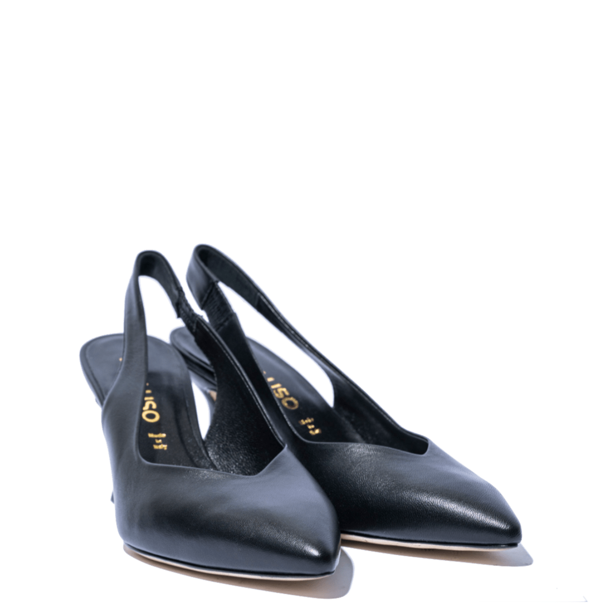 Slingback Melluso Cuore Pelle Nero - Melluso - Calzature Savorè