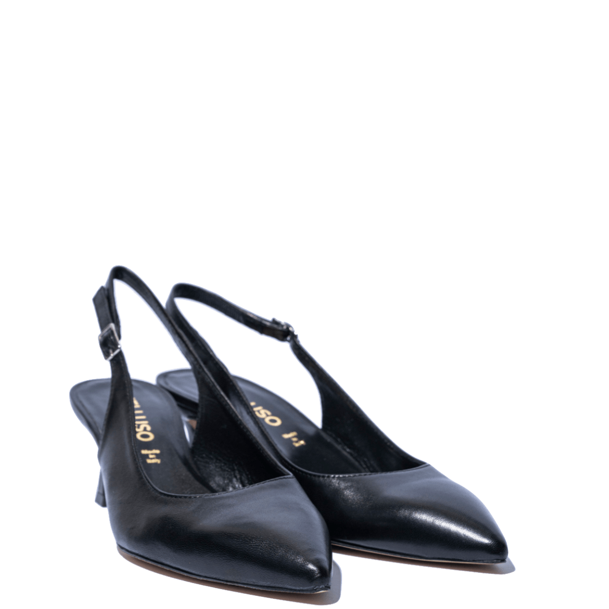 Slingback Melluso Pelle Nero - Melluso - Calzature Savorè