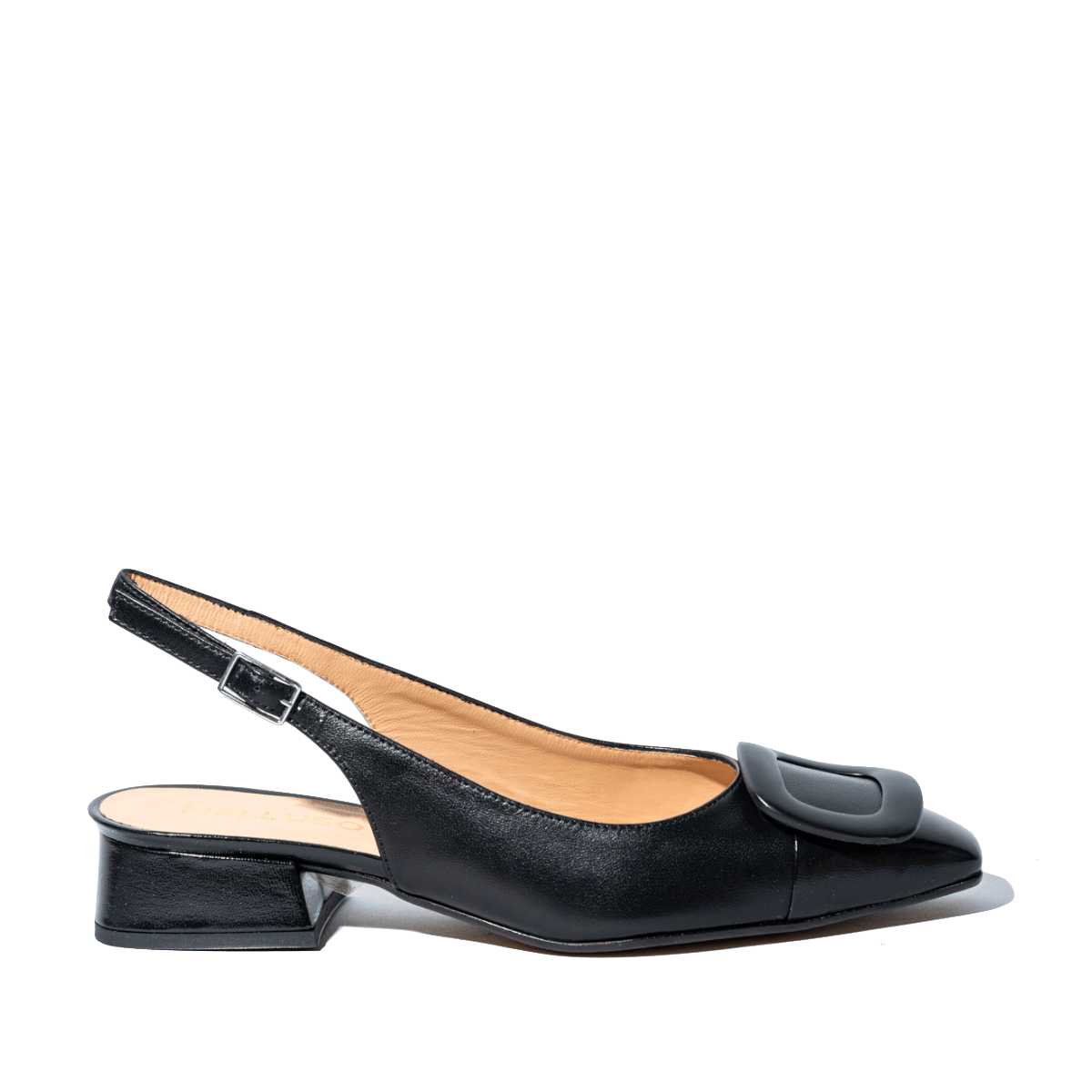 Slingback Melluso Vanessa Pelle Nero - Melluso - Calzature Savorè