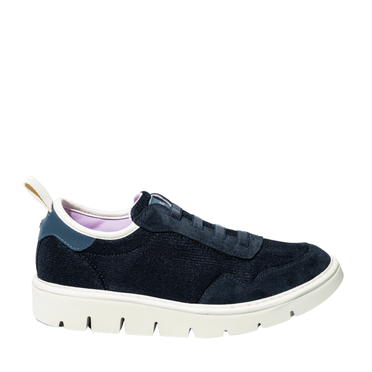 Slip-On Pànchic Mesh e Suede Dark Blue - Pànchic - Calzature Savorè