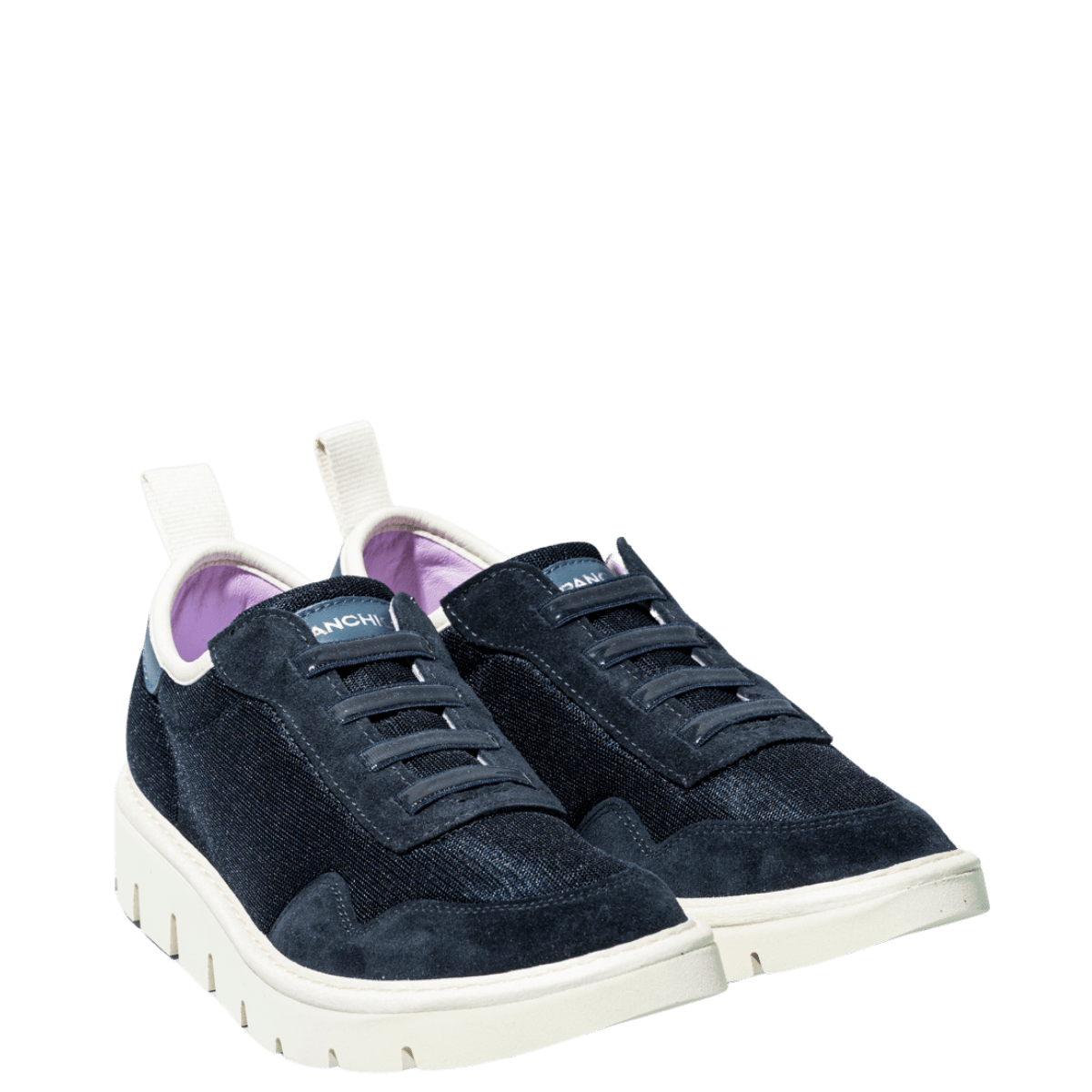 Slip-On Pànchic Mesh e Suede Dark Blue - Pànchic - Calzature Savorè