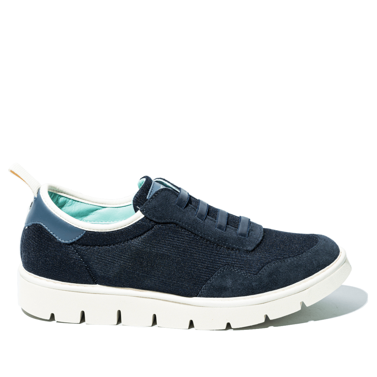 Slip-On Pànchic Mesh Suede Dark Blue - Pànchic - Calzature Savorè