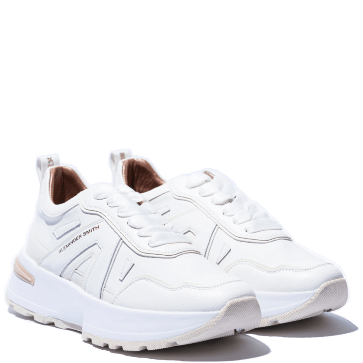 Sneaker Alexander Smith Liverpool Pelle Total White - Alexander Smith London - Calzature Savorè